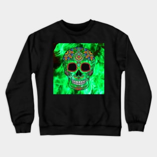 sugar skull Crewneck Sweatshirt